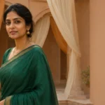 saree caption in Hindi