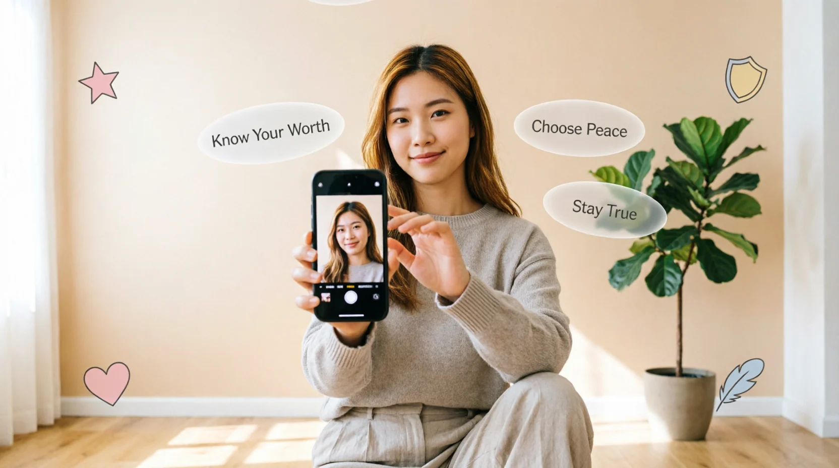 self respect captions for Instagram