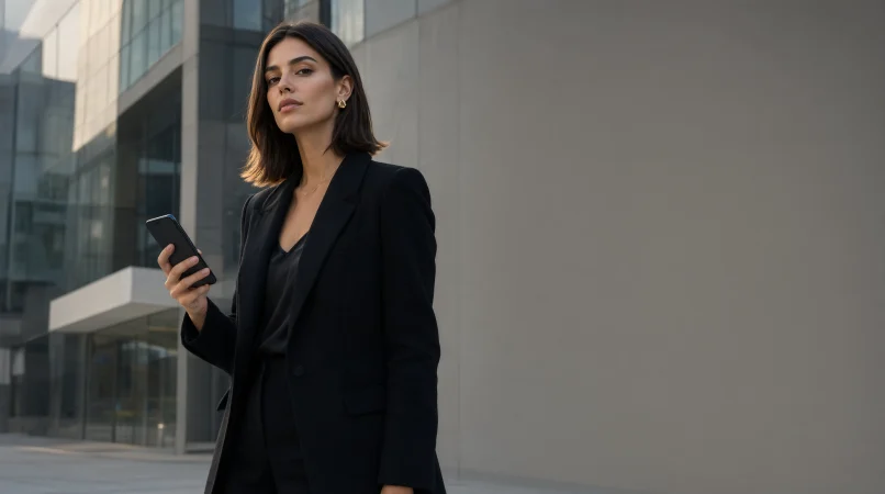 wearing-black-captions-for-instagram